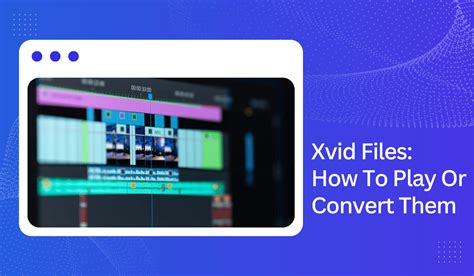 How to play Xvid files or convert them .
